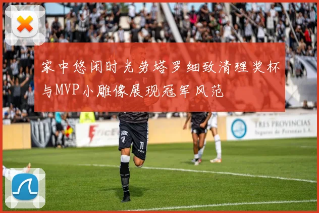 家中悠闲时光劳塔罗细致清理奖杯与MVP小雕像展现冠军风范